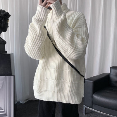Suéter de Lana Tejida para Hombre - Estilo Casual Moderno - Image 5