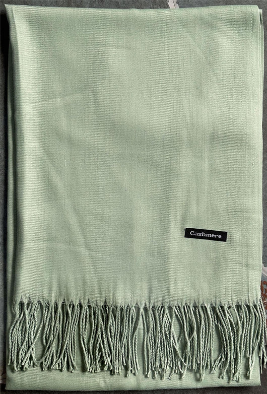 Bufanda de Cashmira Artificial Liso para Mujer 220g - Chal Cálido y Elegante - Image 49