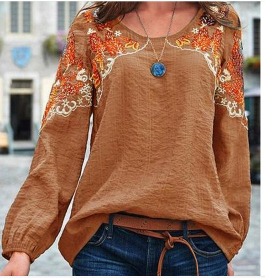 Blusa Étnica Bordada para Mujer - Image 12