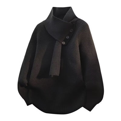 Suéter Tejido para Hombre con Diseño de Botones y Corte Relajado - Image 4