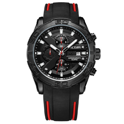 Reloj Deportivo Cronógrafo Multifunción con Calendario y Esfera Luminosa - Image 8