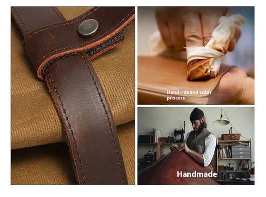 Bolsa Bandolera de Lona Unisex - Estilo Casual y Versátil - Image 13