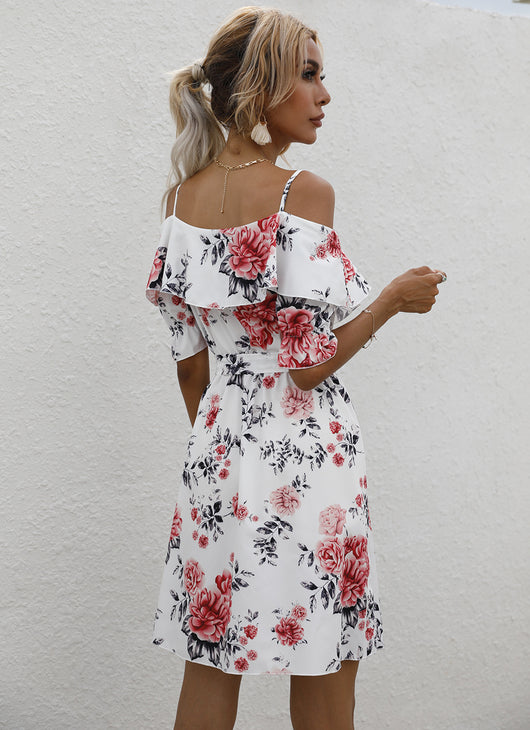 Vestido de Tirante Único con Estampado - Image 13