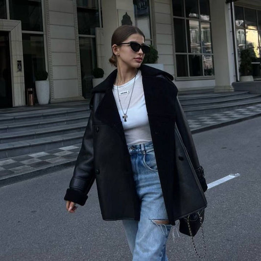 Abrigo Casual Maillard para Mujer