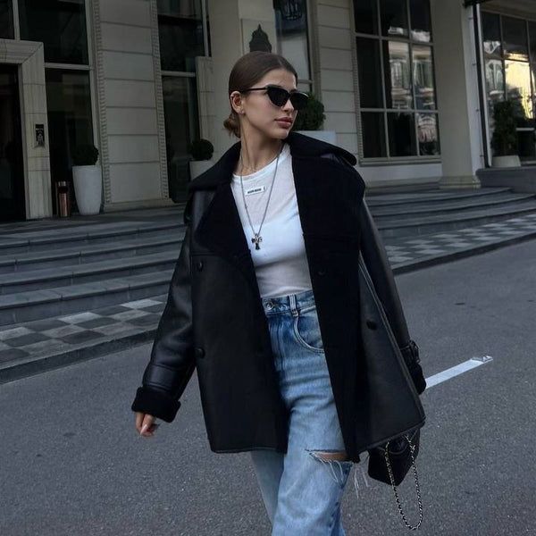 Abrigo Casual Maillard para Mujer