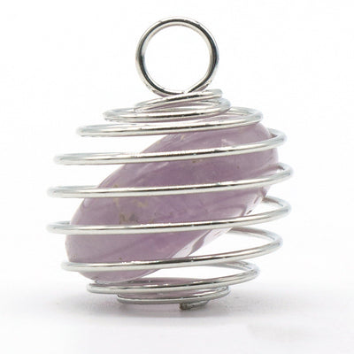 Ágata de Cristal Natural con Enrollado de Cobre - Image 13