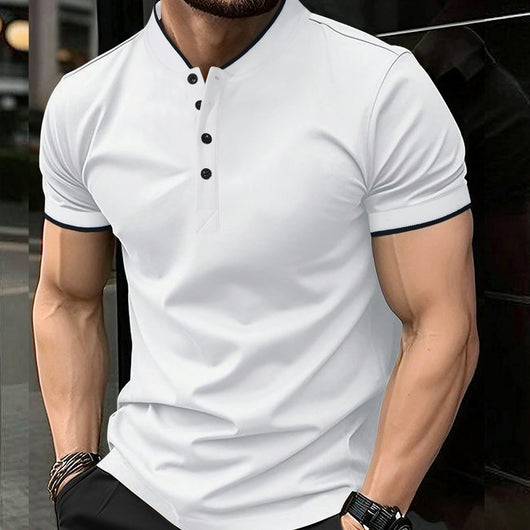 Playera Casual Versátil de Manga Corta para Hombre