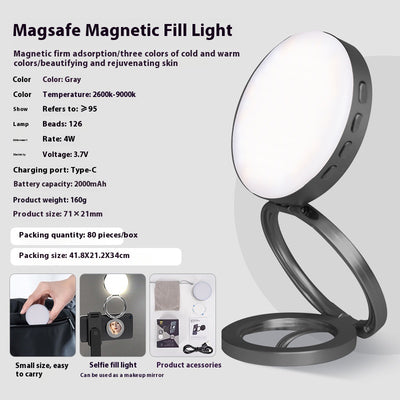 Luz de Relleno Magnética para Fotografía Móvil - Image 5