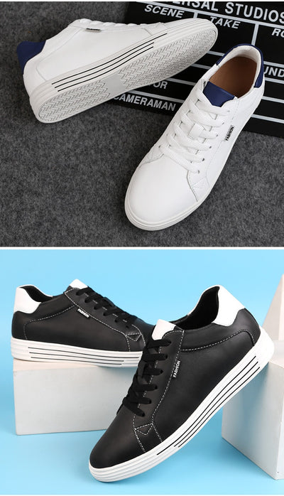 Zapatos Deportivos Casuales con Plantilla Elevadora y Tacón Plano para Hombre - Image 21