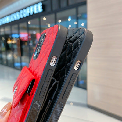 Funda de Cuero Personalizada para Teléfono con Compartimiento para Tarjetas - Image 7
