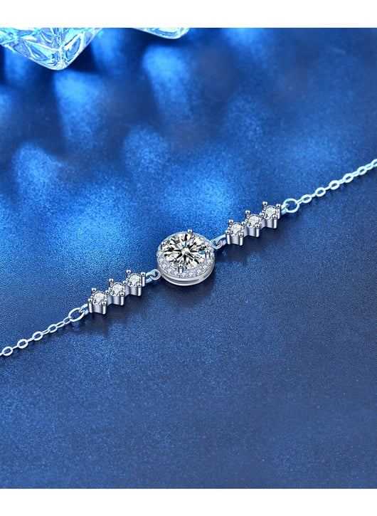 Pulsera de Moissanita Estrellada Minimalista para Mujer - Image 9