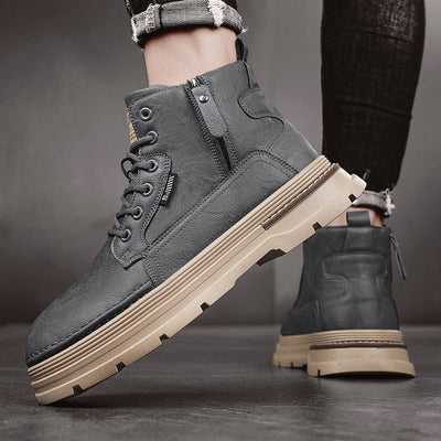 Bota de Trabajo British Style Alta para Hombre - Image 4