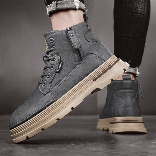 Bota de Trabajo British Style Alta para Hombre - Image 4