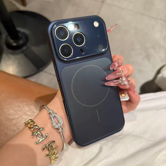 Funda Magnética de Vidrio Esmerilado para iPhone 17, 16, 15, 14, 13 Pro Max con Carga Inalámbrica - Image 11