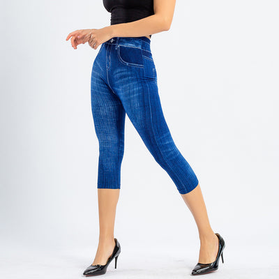 Jeans Slim Fit Levanta Glúteos con Estampado y Tela Elástica - Image 29