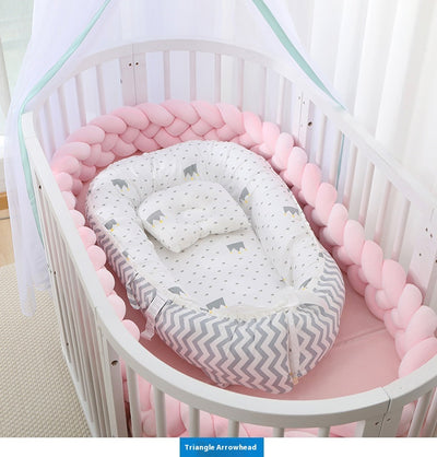 Cuna Portátil Plegable con Colchón Desmontable y Lavable - Diseño Ergonómico Antipreión - Image 21