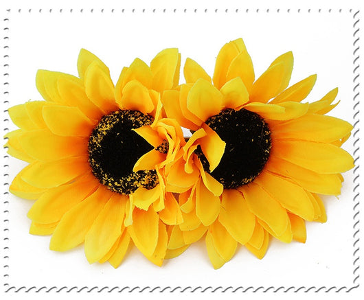 Pasadores Girasol de Moda para Niñas - Accesorios Vacacionales - Image 9