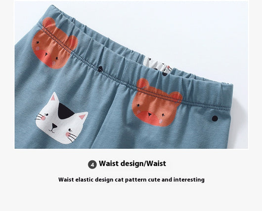 Conjunto de Suéter Casual Transpirable con Estampado para Niñas - Image 11