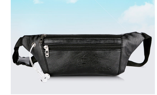 Riñonera Ultrafina de PU para Hombre - Bolsa Cintura Porta Celular - Image 9