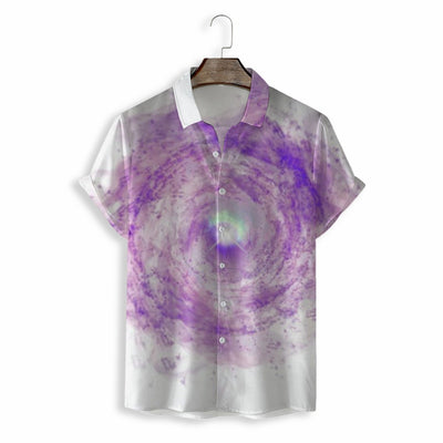 Camisa Holgada Casual Hombre con Impresión Digital 3D Vórtex - Image 5