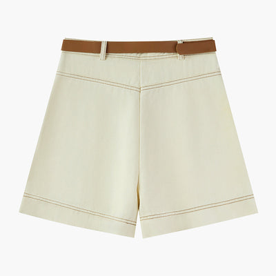 Shorts Casuales de Cintura Alta para Mujer - Image 13