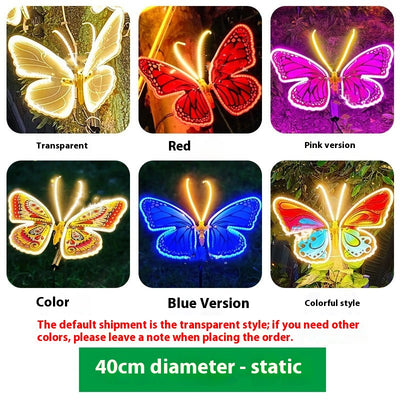 Luces Decorativas LED Mariposas para Jardín y Espacios Públicos - Image 6