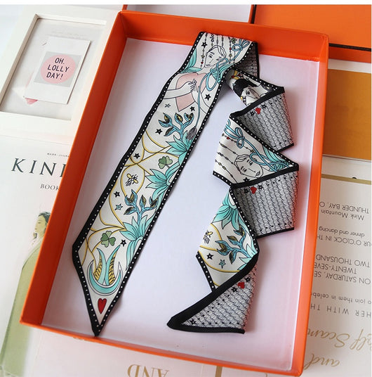 Pañuelos Decorativos para Asas de Bolsas - Cintas Elegantes y Versátiles - Image 32