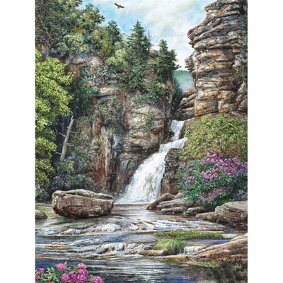 Pintura de Diamantes Tema Cascada - Redonda o Cuadrada - Image 6