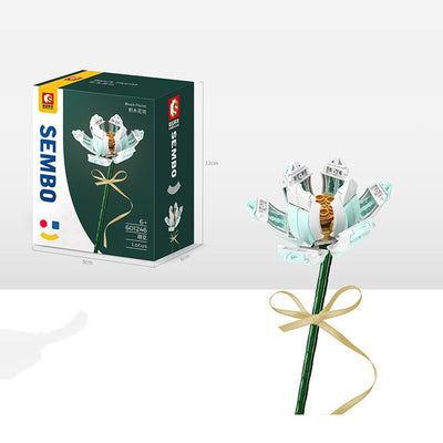 Bloques de Construcción con Flores Eternas - Arreglo Decorativo Permanente - Image 10