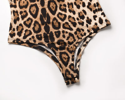 Jumpsuit Leopardo Elegante con Escote en V para Mujer - Image 12