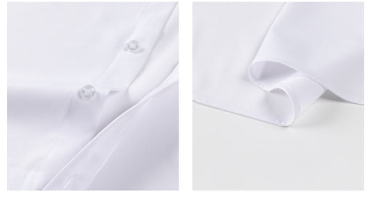 Camisa Elástica Manga Corta para Hombre Talla Grande - Image 16