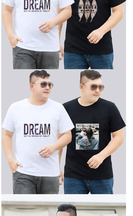 Playera Suelta Manga Corta Talla Grande para Hombre - Image 10