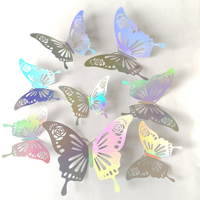 Pegatinas Decorativas de Mariposas 3D con Efecto Hueco - Image 5