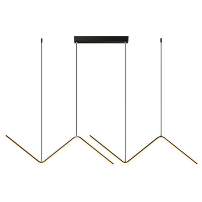Lámpara de Techo Minimalista Moderna con Diseño Geométrico Irregular - Image 14