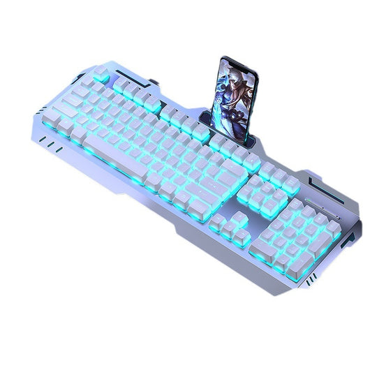 Teclado Mecánico Gaming con Perilla de Control Ergonómica - Image 5
