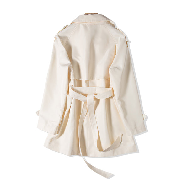 Chaqueta Cortavientos Blanca Elegante para Mujer - Diseño Premium
