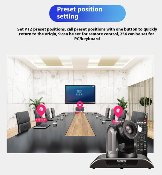 Cámara PTZ 4K para Videoconferencias Profesionales - Image 8
