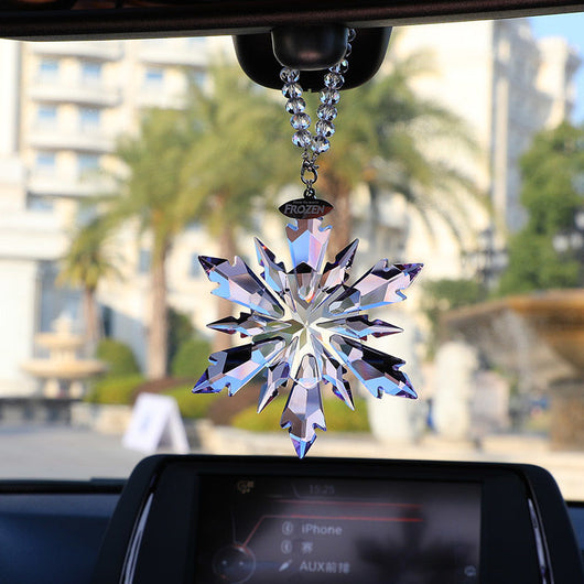 Adorno de Cristal para Espejo Retrovisor - Copo de Nieve Elegante - Image 9