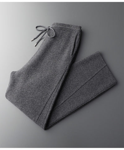 Suéter Tejido de Lana Reversible para Hombre con Cierre - Colores Sólidos - Image 20