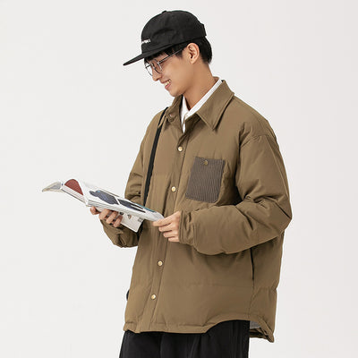 Chaqueta Acolchada Impermeable Ligera para Hombre - Image 4