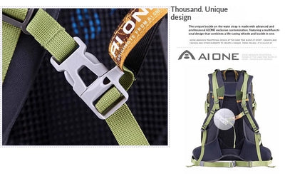 Mochila de Senderismo 35L Ultra Ligera - Tela Oxford Resistente Unisex - Image 21