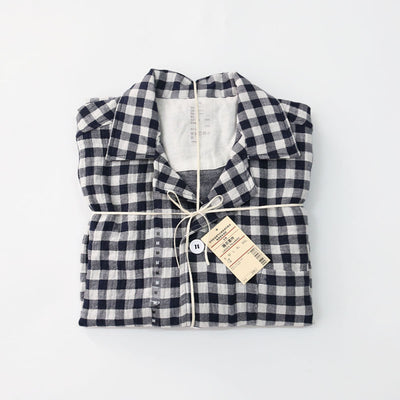 Conjunto de Shorts y Camiseta de Algodón a Cuadros - Image 9