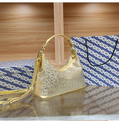 Bolso de Noche Elegante con Strass - Cartera de Gran Capacidad para Mujer - Image 22