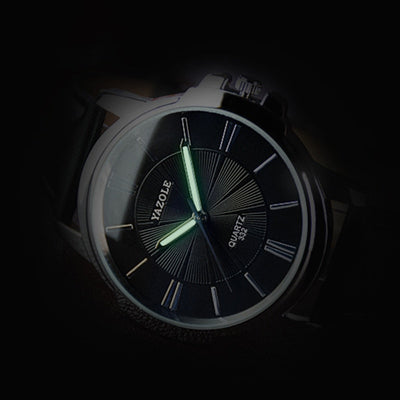 Reloj de Negocios para Hombre Resistente al Agua con Esfera Luminosa - Image 17