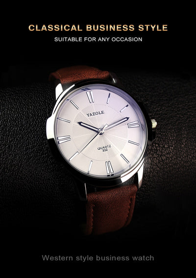 Reloj de Negocios para Hombre Resistente al Agua con Esfera Luminosa - Image 19