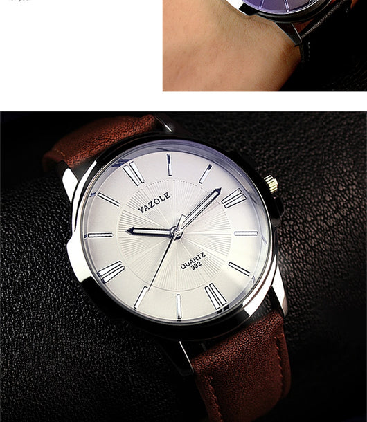 Reloj de Negocios para Hombre Resistente al Agua con Esfera Luminosa - Image 28