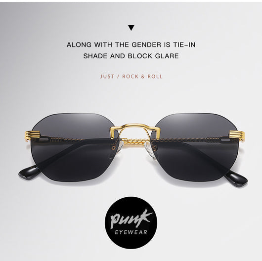 Gafas de Sol Metálicas sin Marco - Diseño Minimalista Unisex - Image 22