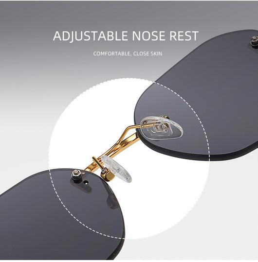 Gafas de Sol Metálicas sin Marco - Diseño Minimalista Unisex - Image 24