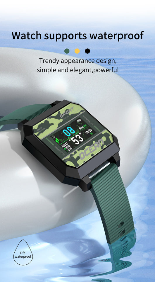 Reloj Inteligente Deportivo con Monitor de Frecuencia Cardíaca y Presión Arterial - Image 10