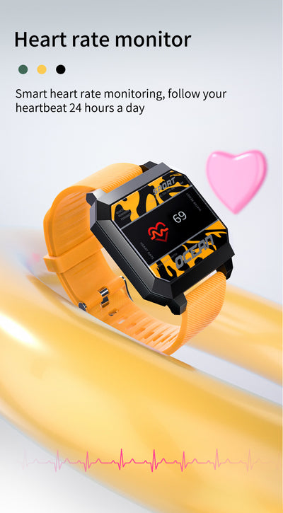 Reloj Inteligente Deportivo con Monitor de Frecuencia Cardíaca y Presión Arterial - Image 12
